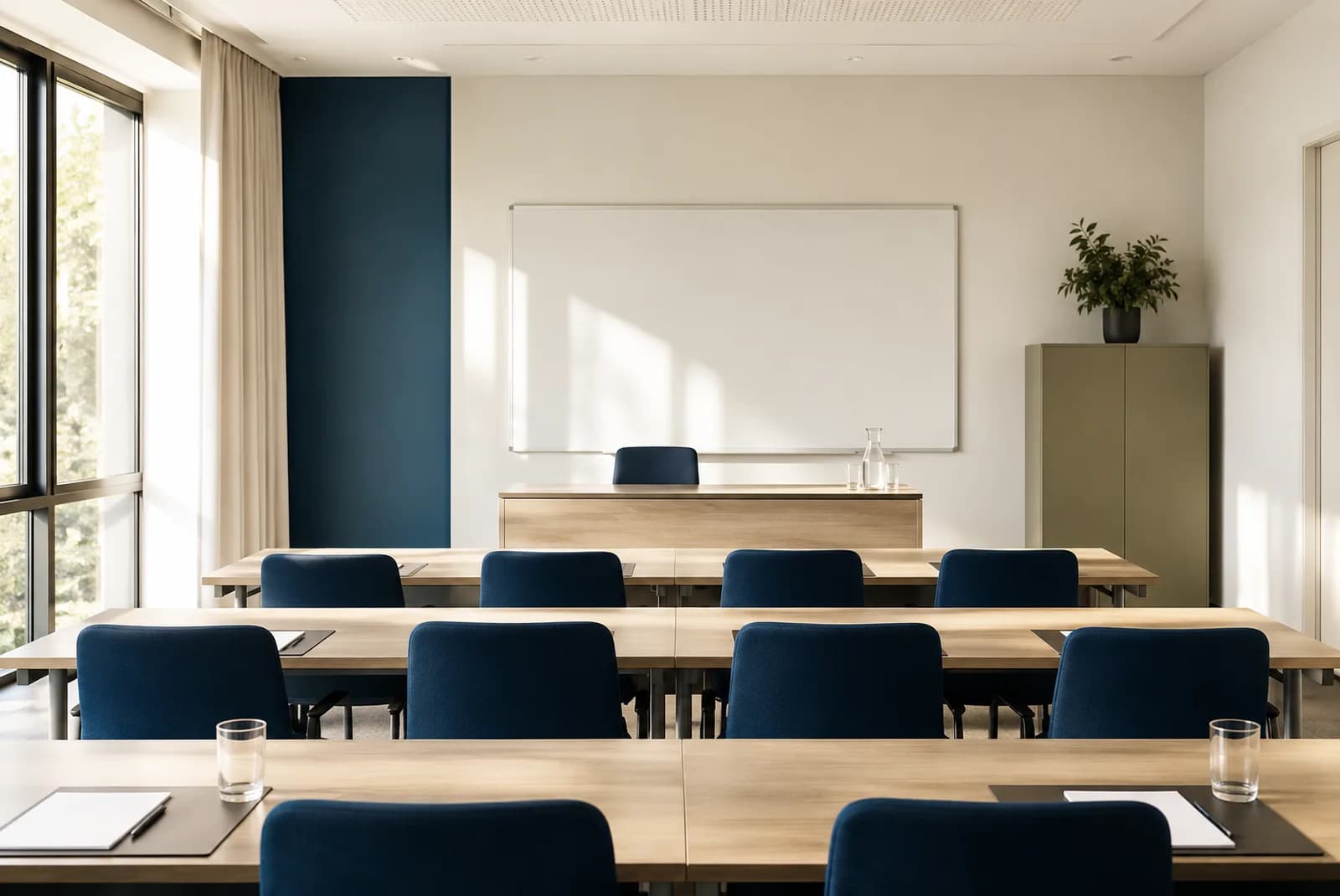 Seminarsituation: Schulung in kleiner Gruppe