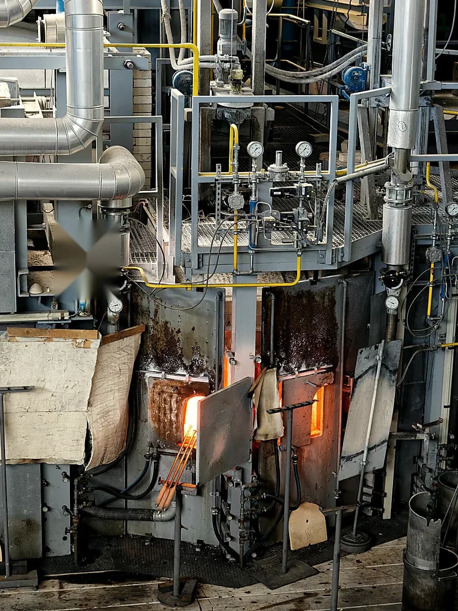 Industriehalle mit energieintensiver Produktion